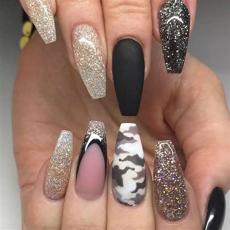 61 Best Coffin Nails Ideas To Try In 2024 Gel Nails Fashion Nails