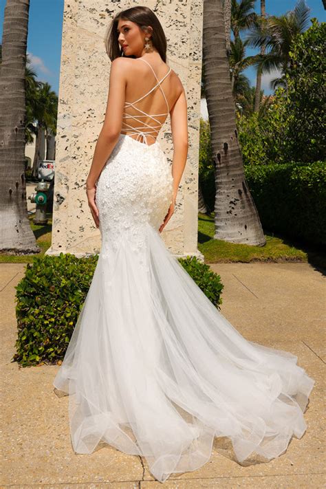 Lace Mermaid Wedding Dress