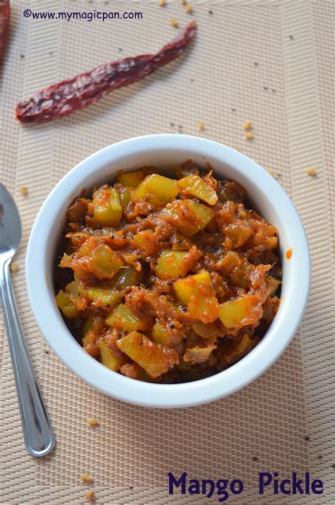 Instant Mango Pickle Recipe Mango Pickle