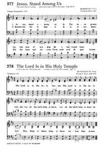 Hymns For The Living Church The Lord Is In His Holy Temple