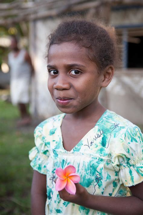 Antoine Boureau Portrait De Margret Ans Le De Tanna Vanuatu