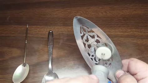 Polishing Some More Silver Plated Flatware Youtube