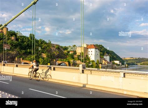 Passau River Donau Danube Veste Niederhaus Castle Bridge