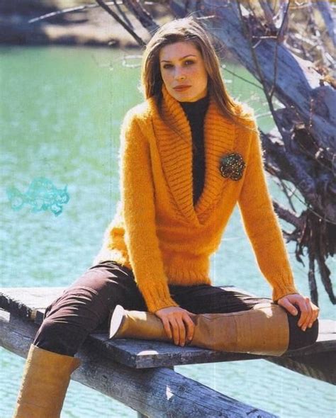 Pulls Pullover Knit Crochet Turtle Neck Knitting People Sweaters