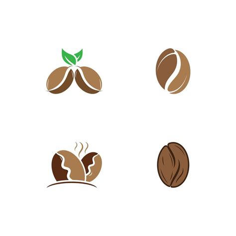 Coffee Bean Icon Vector 21872499 Vector Art At Vecteezy