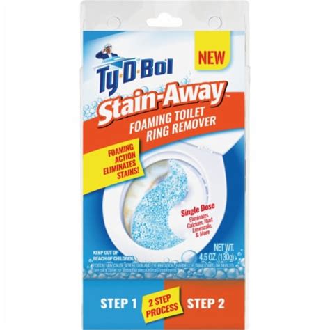 Ty D Bol Stain Away No Scent Toilet Bowl Cleaner 45 Oz Foam Total Qty 1 Each Pack Qty 1 4