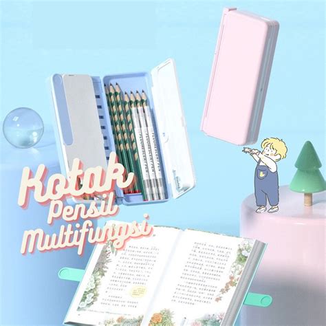 Jual Nbx Kotak Pensil Lipat Tempat Pensil Multifungsi Dengan Papan