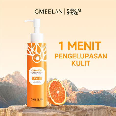 Gmeelan Orange Enzymes Exfoliating Brightening Gel Deep Clean Blackhead