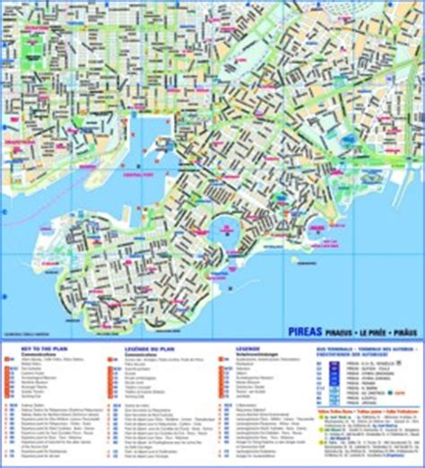 Piraeus Maps | Greece | Maps of Piraeus