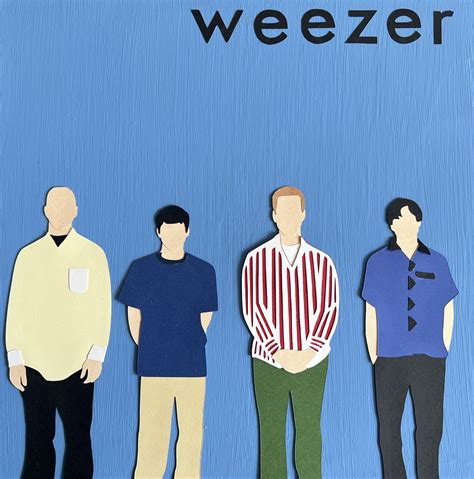 Weezer Blue Album Minimalist Album Art - Etsy Canada in 2023 | Weezer ...