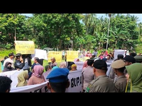 Jika Tak Ada Kejelasan Tapal Batas Tanah Ikk Masyarakat Ancam Segel