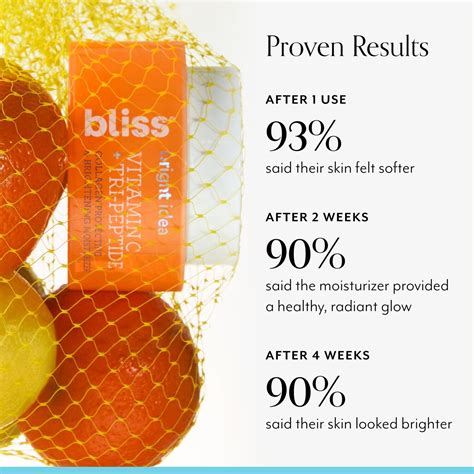 Bright Idea Vitamin C And Tri Peptide Face Moisturizer Bliss Bliss