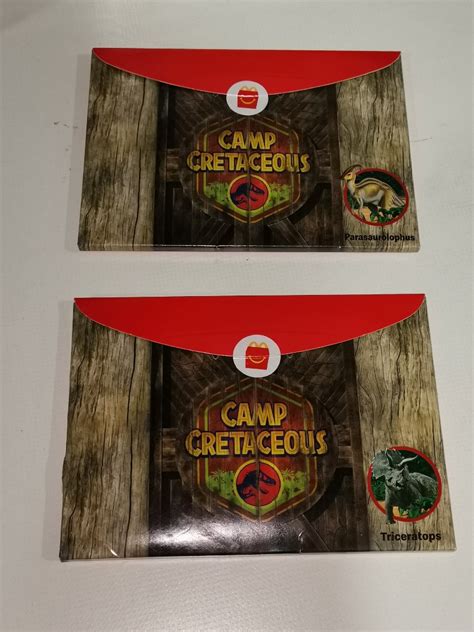 Happy Meal Camp Cretaceous Jurassic World Hobbies And Toys Books