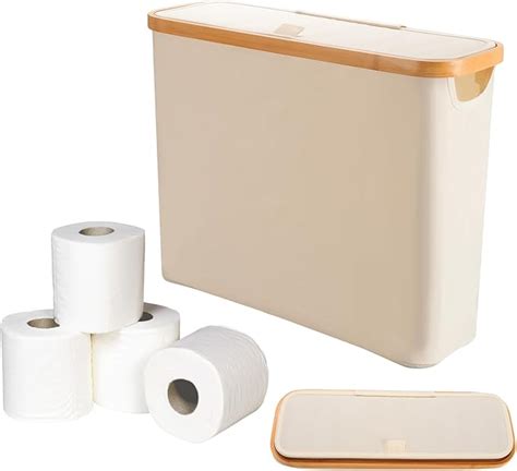 Amazon Toilet Paper Storage Basket With Lid Toilet Paper Organizer