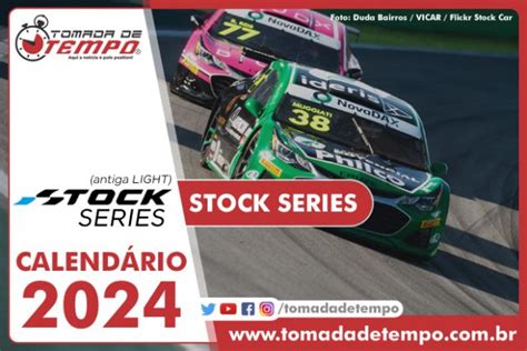 STOCK SERIES Calendário 2024 Tomada de Tempo