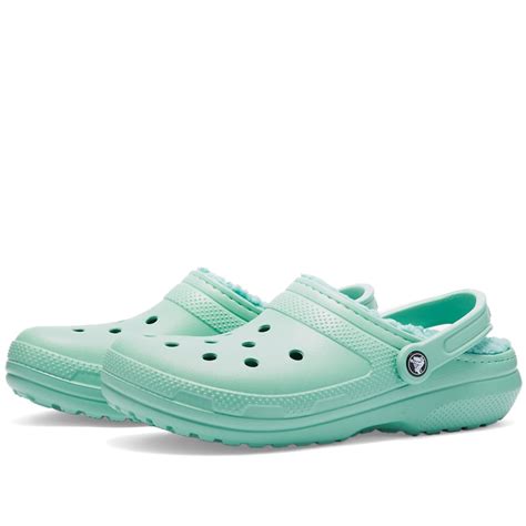 Crocs Classic Lined Clog Jade Stone End Hk