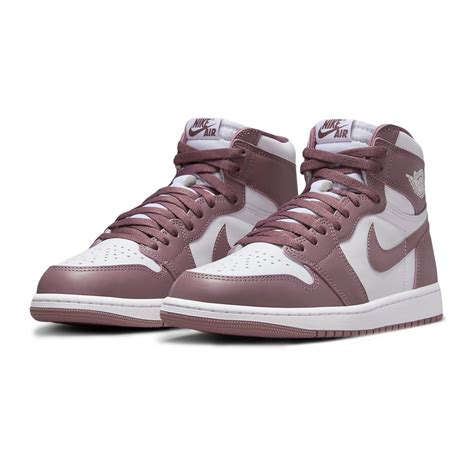 jordan men air jordan 1 retro high og white sky j mauve white