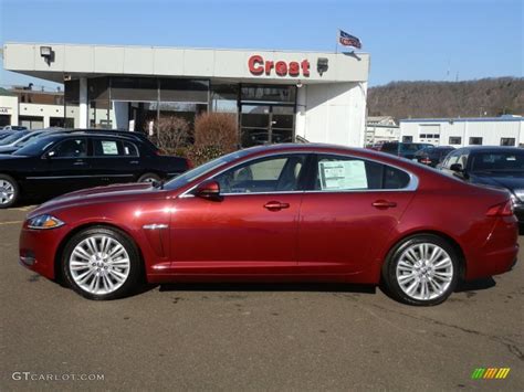 Claret Red Metallic Jaguar Xf Portfolio Gtcarlot