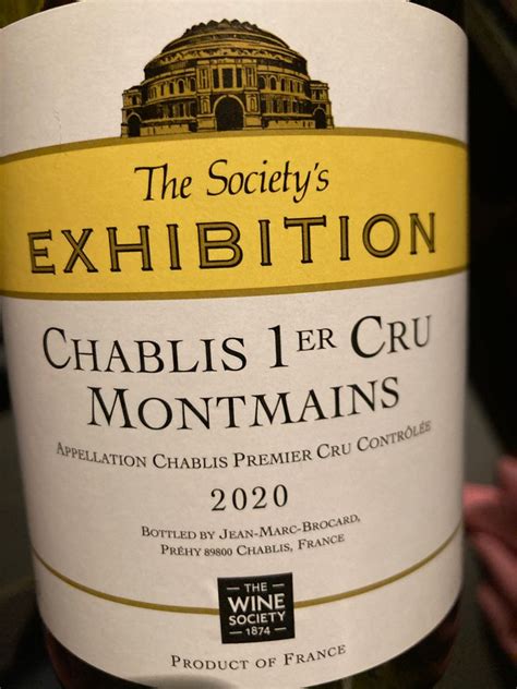 Jean Marc Brocard Chablis Er Cru Les Montmains Chablis Premier