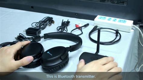 Makemate Bkm200 Wireless Tv Headphones Setup Video Youtube