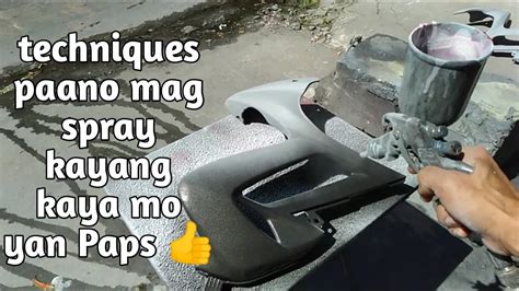 DIY Paano Mag Pintura Ng Fairings Step By Step Paint Metallic Ash Grey