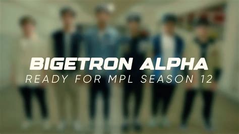 Official Roster Bigetron Alpha Mpl Season Siap Curi Piala Mpl