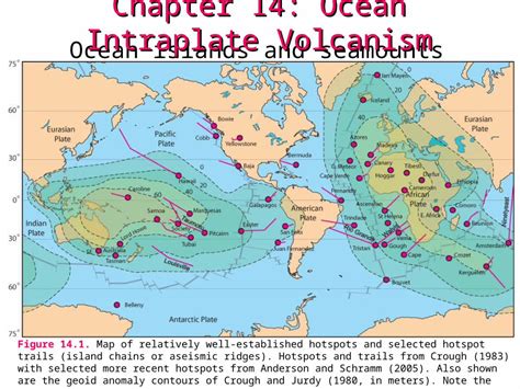 PPT Ocean Islands And Seamounts Chapter 14 Ocean Intraplate