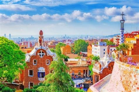 Solve Park Guell Barcelona Spain Jigsaw Puzzle Online With 70 Pieces