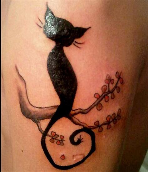 Amazing Black Cat Tattoo Design Ideas - 12thBlog