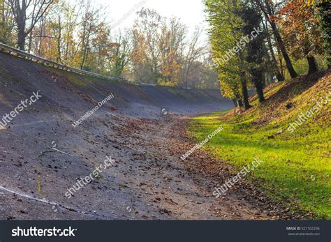 Generic View Monza Highspeed Oval Banked Stock Photo 521102236