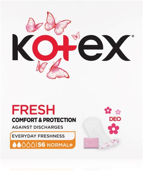 Kotex Liners Normal Deo Prot Ge Slips Notino Fr