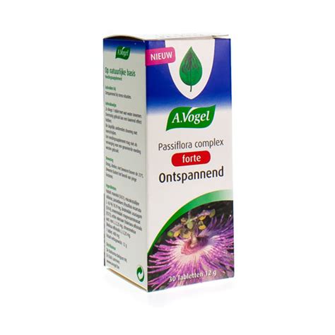 A Vogel Passiflora Complex Forte Tabl 30x400mg Apotheek Humblet