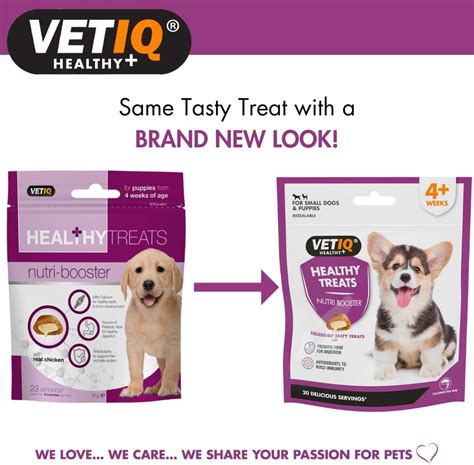 Healthy Treats Nutri Booster For Dogs And Puppies Vetiq Healthy