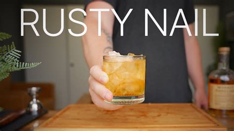 How To Make The Rusty Nail Cocktail Cocktail Cards Youtube