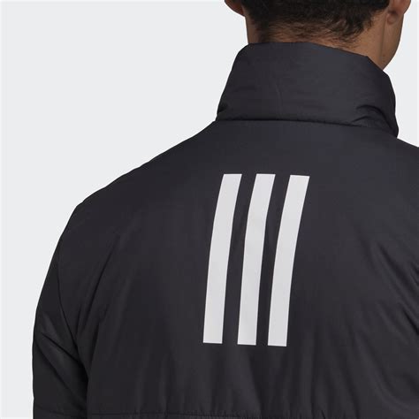 Adidas BSC 3 Stripes Insulated Jacket Black Adidas GH