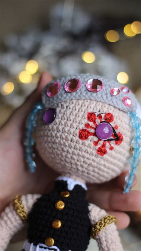 Tengen Uzui Amigurumi Projetos De Crochê Boneca De Crochê Artesanato