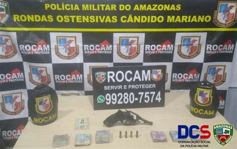 Pm Det M Homem Por Porte Ilegal De Arma De Fogo Na Zona Norte Ssp