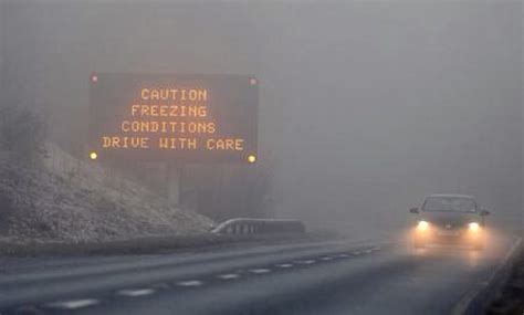 Brits Warned Freezing Fog To Hit Uk Tonight As Temperatures Plummet