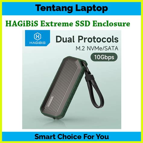 Jual HAGiBiS Extreme SSD Enclosure Dual Protocol Casing Enclosure SSD