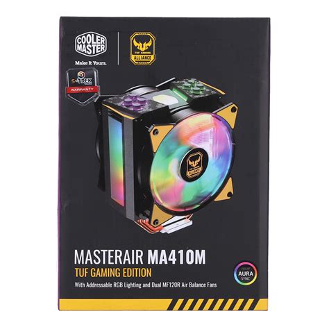 CPU AIR COOLER พดลมซพย COOLER MASTER MA410M TUF GAMING