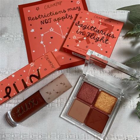 Colourpop Makeup Colourpop Sagittarius In Flight Palette Lux Gloss