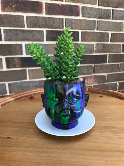 9 Pretty planters ideas | planters, cement crafts, concrete crafts