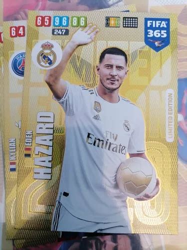 Carta Adrenalyn Fifa Ed N Hazard Edici N Limitada Cuotas Sin