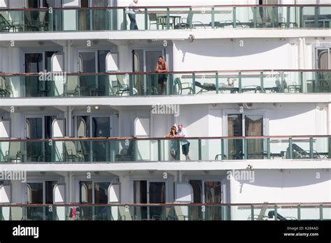 MV Britannia Cruise Ship Of The P O Cruises Fleet Setting Sail From