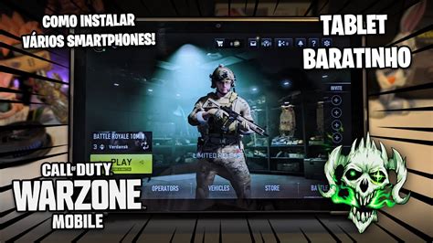 Tablet Baratinho Rodando Warzone Mobile Como Instalar Warzone Mobile