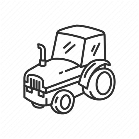 Agriculture, emoji, farm, tarm tractor, tractor, transportation ...