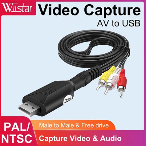 Convertisseur Audio Vid O Vhs Vers Num Rique Usb Carte De Capture