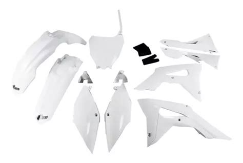 Kit Plastico Crf 250r 18 21 Crf 450r 17 20 Ufo Branco Full