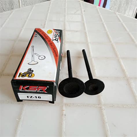 ENGINE VALVE SET INTAKE AND EXHAUST KSR FZ16 Lazada PH