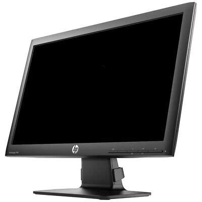 Hp Prodisplay P Inch Led Backlit Monitor Black